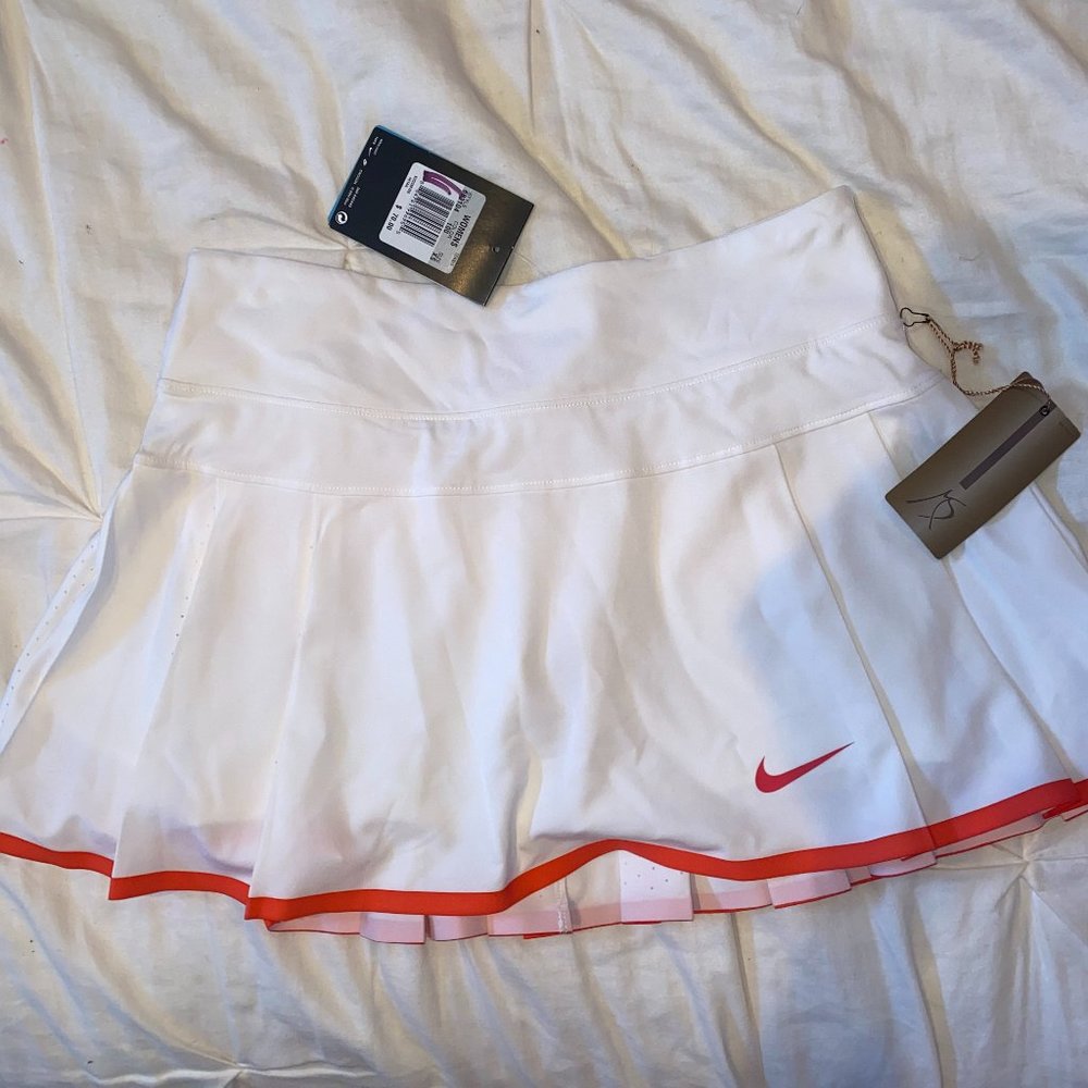 Nike Womens Skirt White Dri -Fit
